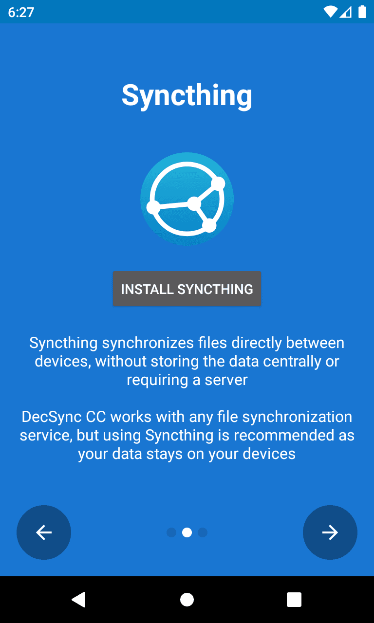 Скриншот 2 — DecSync CC