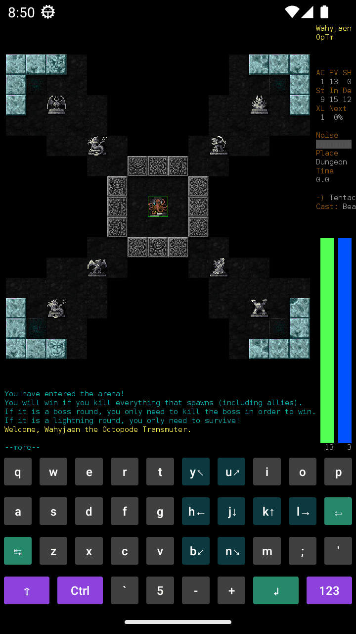 Скриншот 4 — Dungeon Crawl Stone Soup