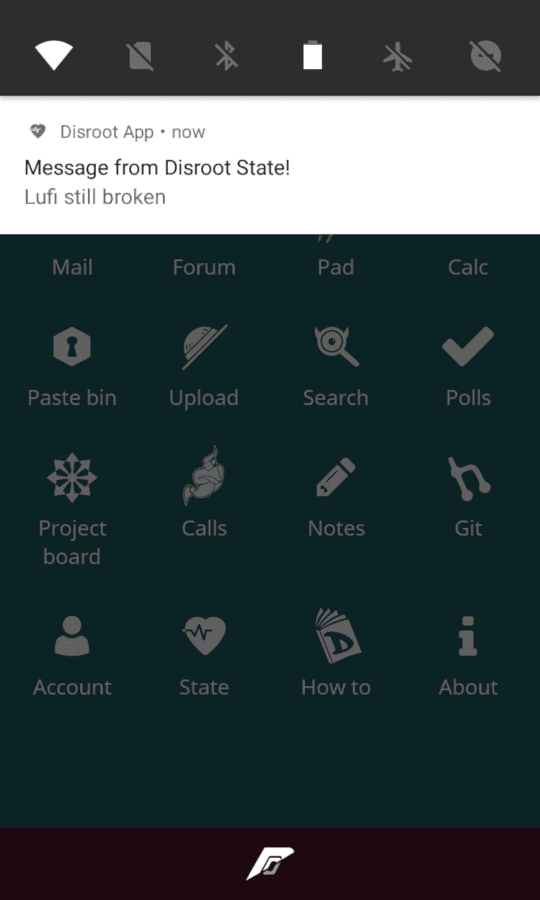 Скриншот 6 — Disroot app