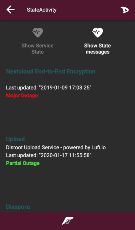 Скриншот 7 — Disroot app