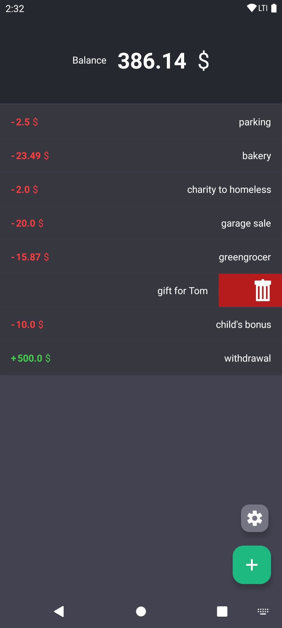 Скриншот 3 — Basic Cash Flow