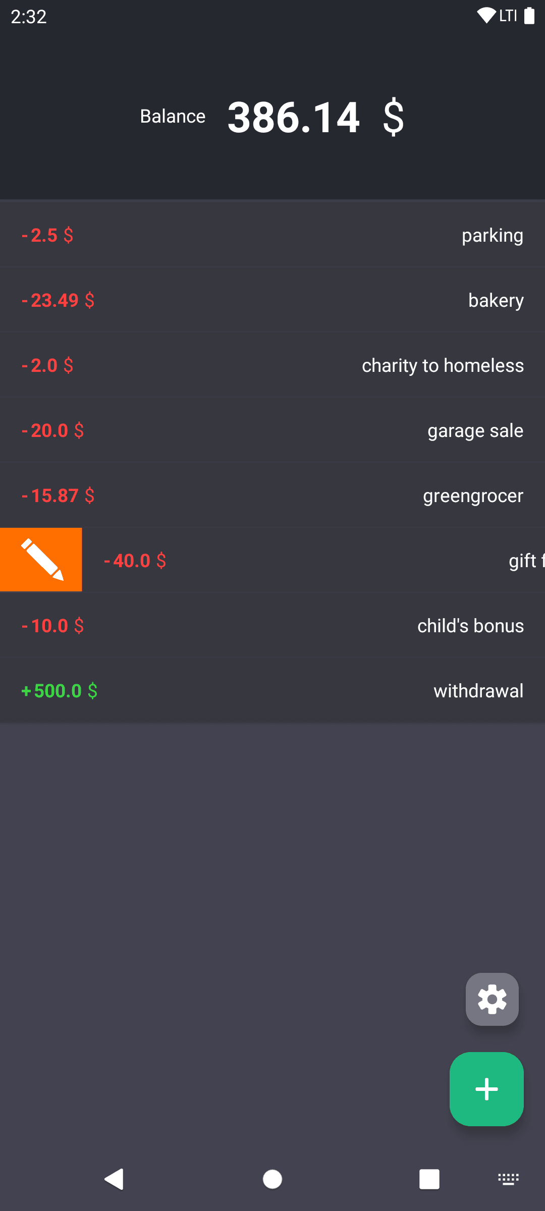 Скриншот 4 — Basic Cash Flow