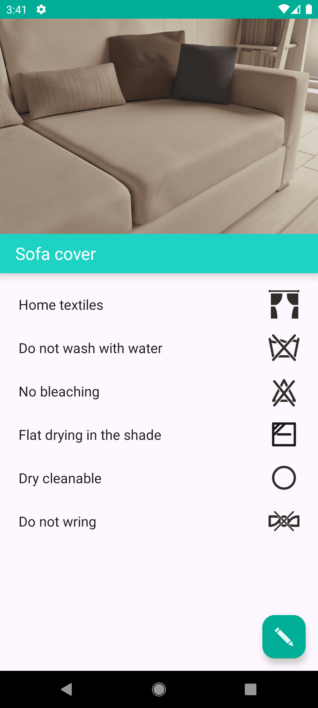 Скриншот 4 — LaundryNotes