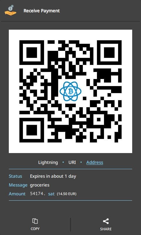 Скриншот 4 — Electrum Bitcoin Wallet