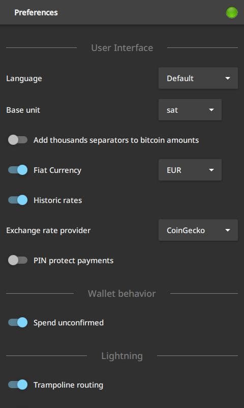 Скриншот 6 — Electrum Bitcoin Wallet