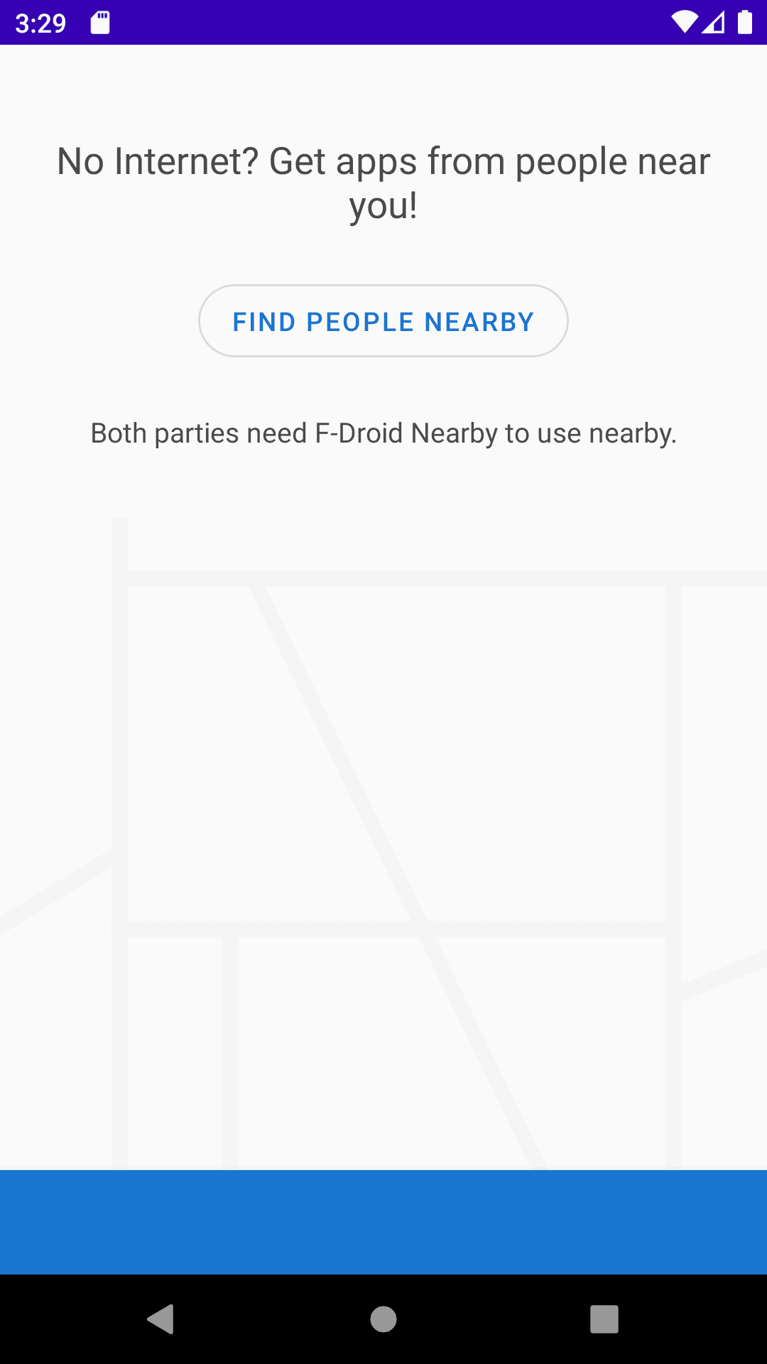 Скриншот 1 — F-Droid Nearby