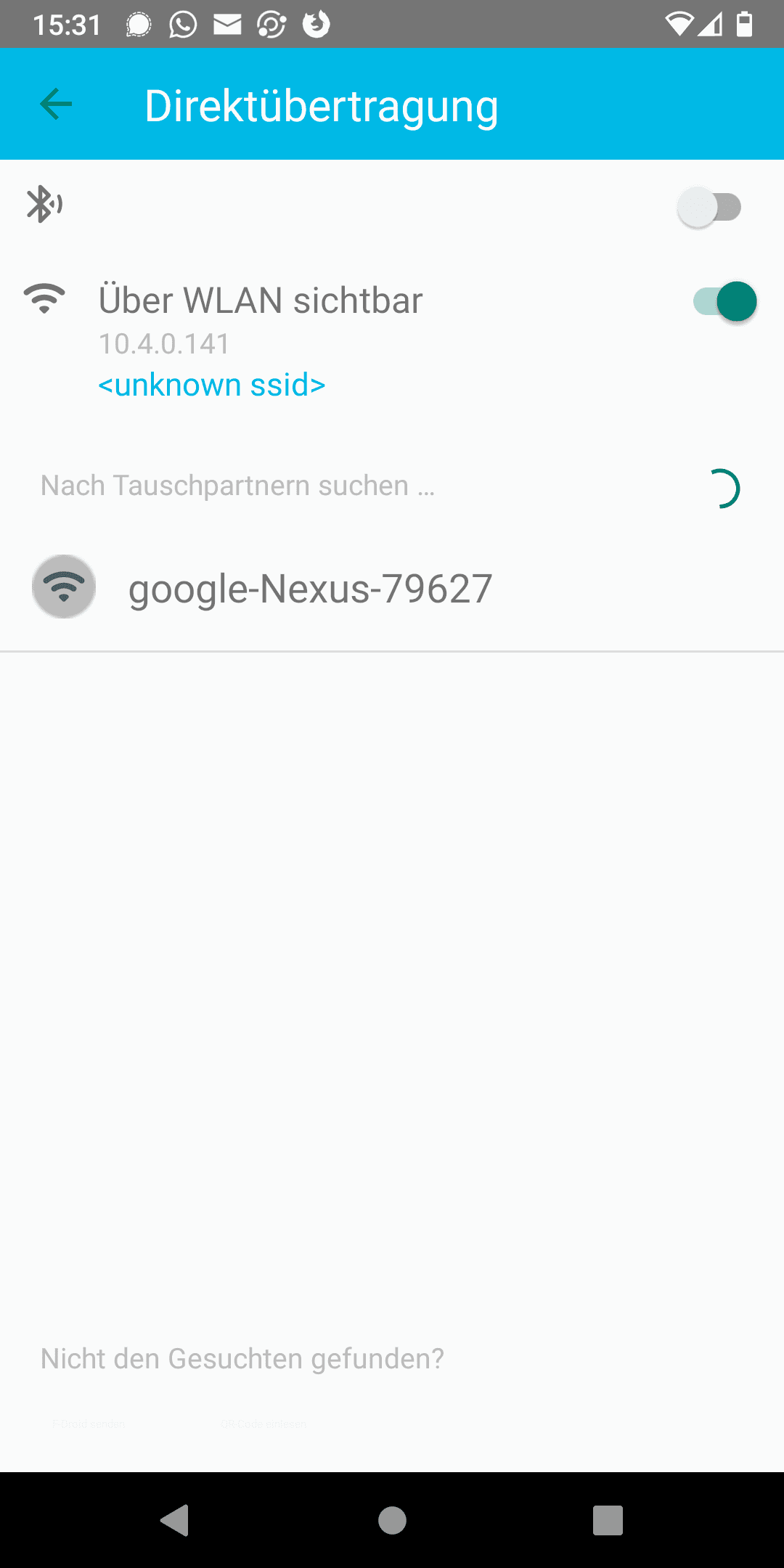 Скриншот 4 — F-Droid Nearby