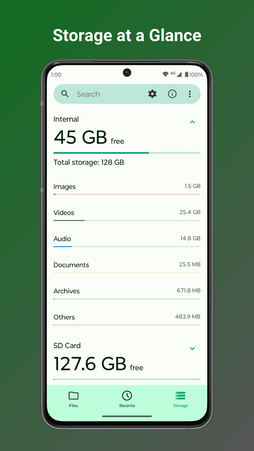 Скриншот 3 — Fossify File Manager