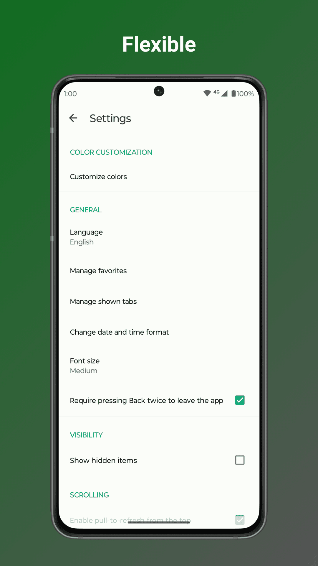 Скриншот 4 — Fossify File Manager