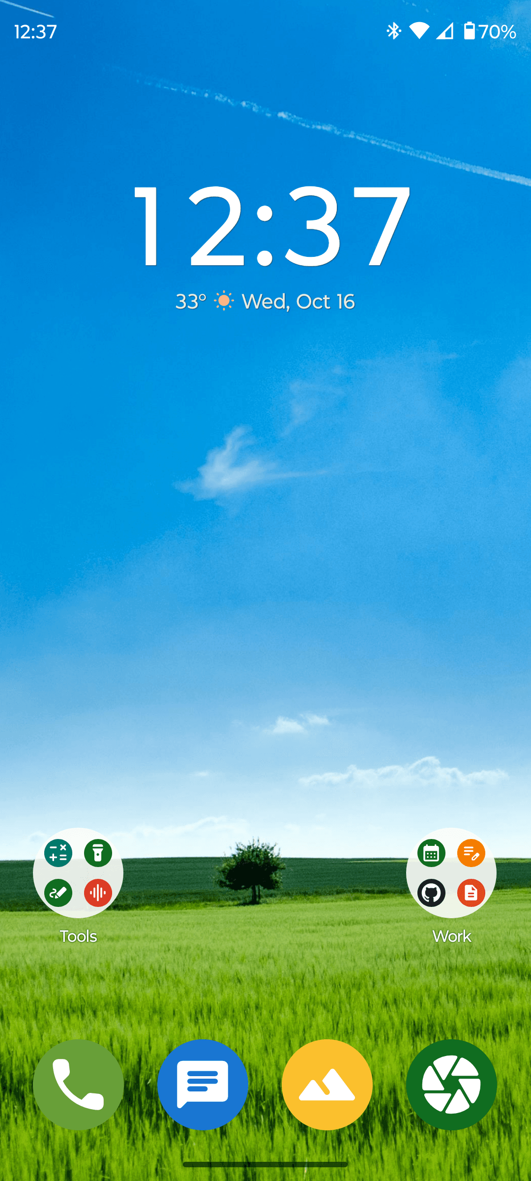 Скриншот 1 — Fossify Launcher Beta