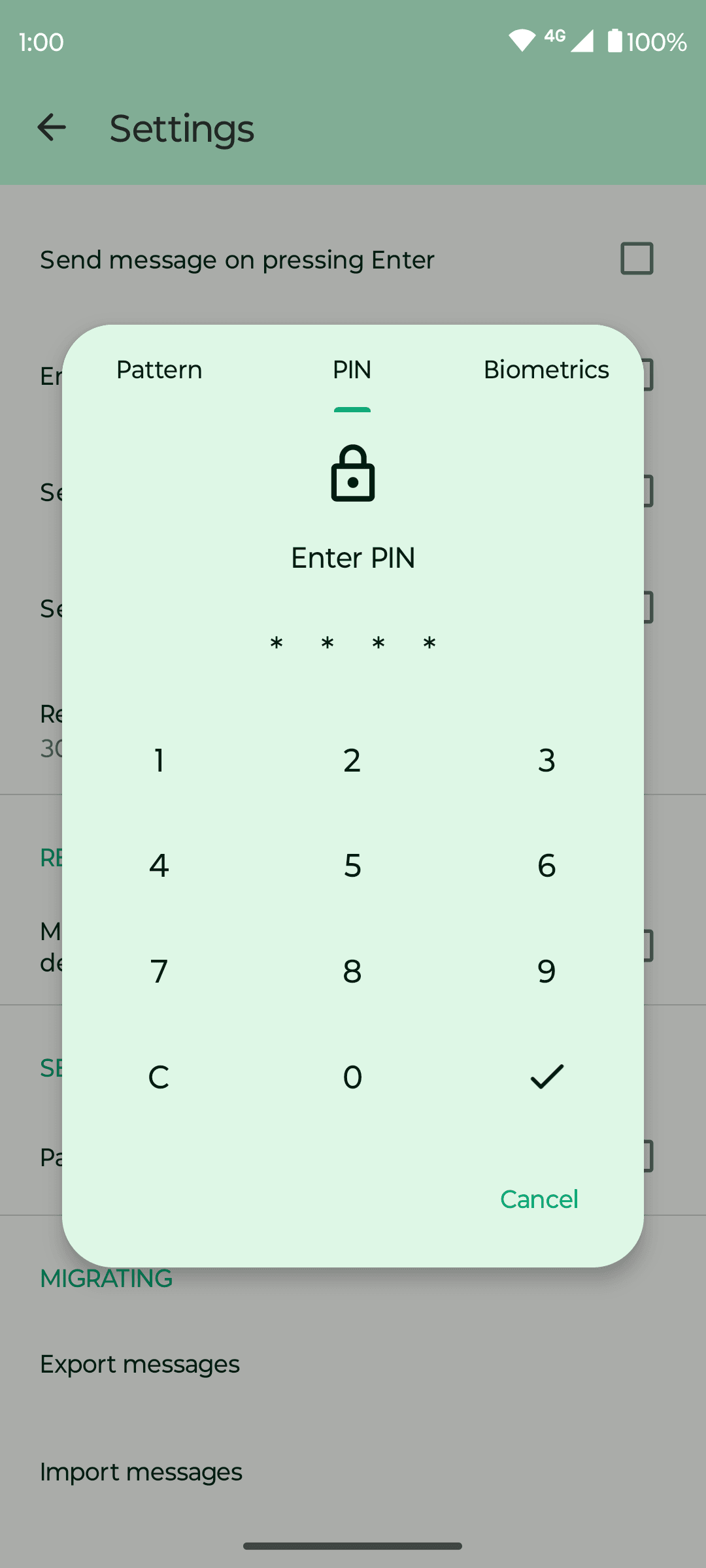 Скриншот 7 — Fossify Messages
