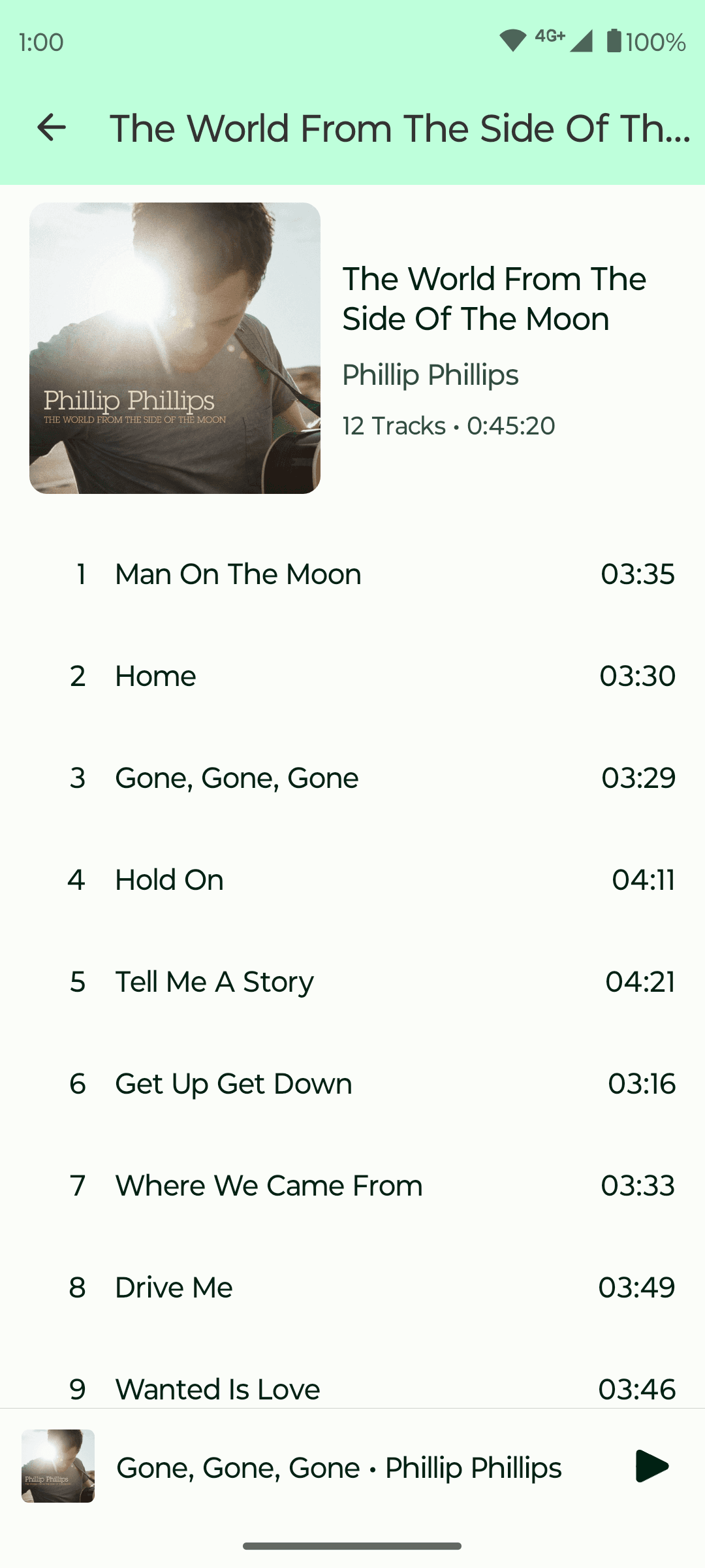 Скриншот 3 — Fossify Music Player