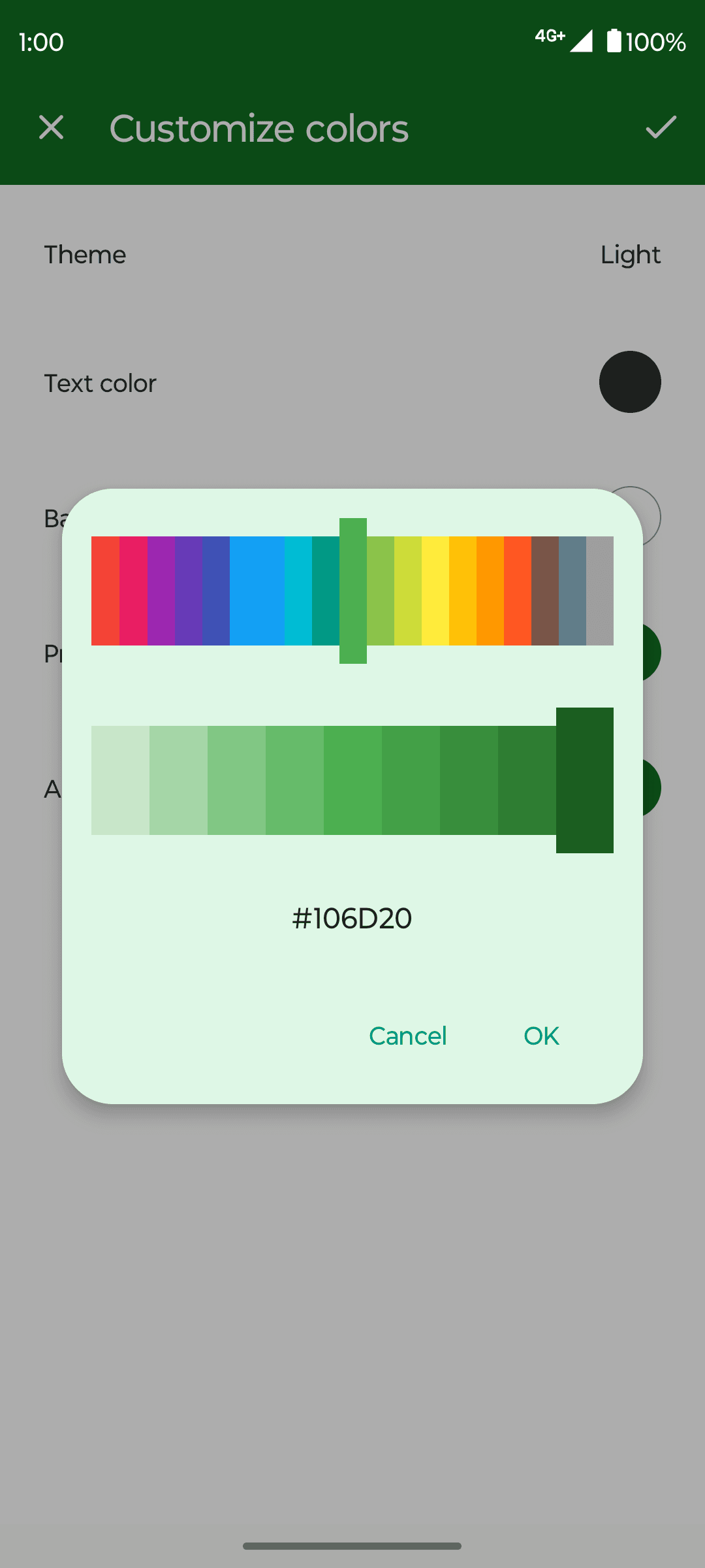 Скриншот 6 — Fossify Notes Beta