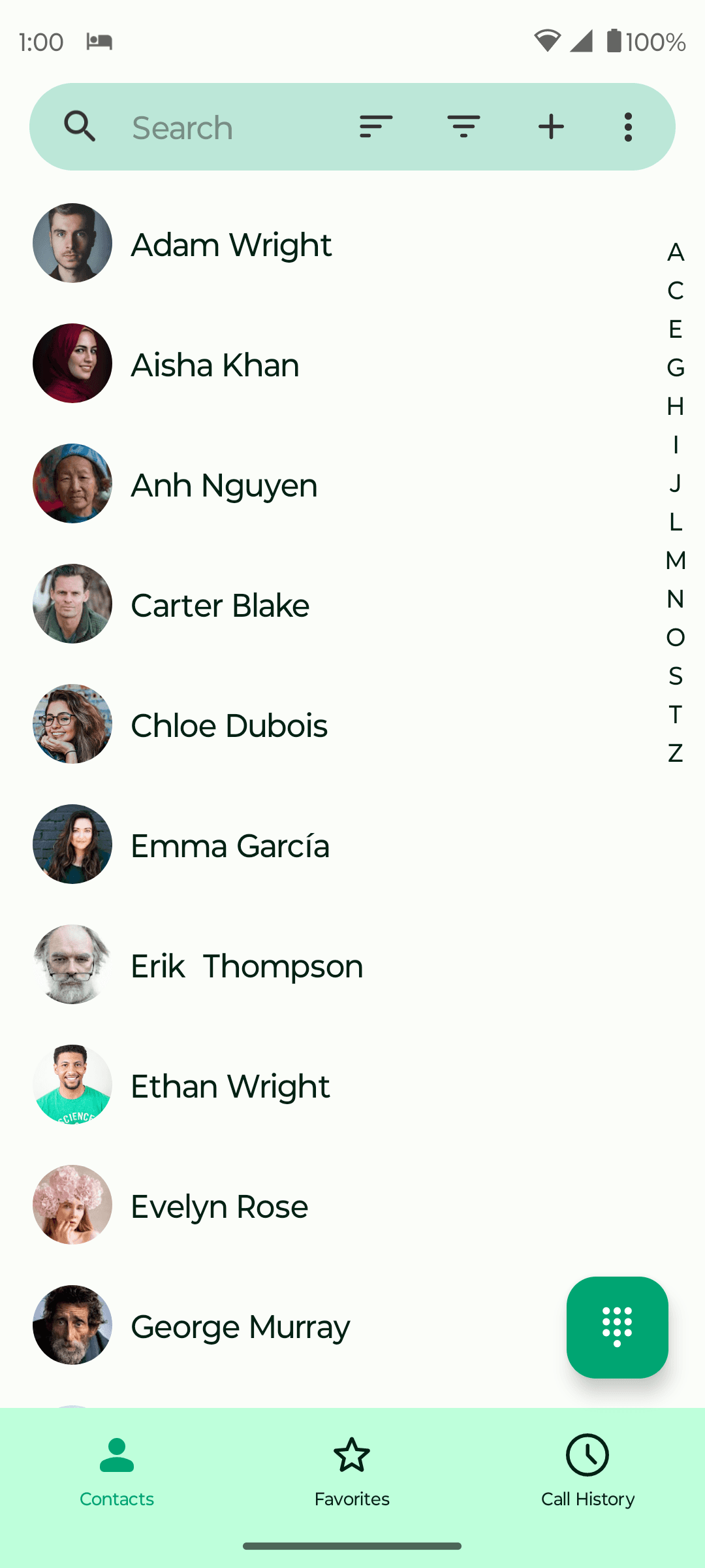 Скриншот 3 — Fossify Phone