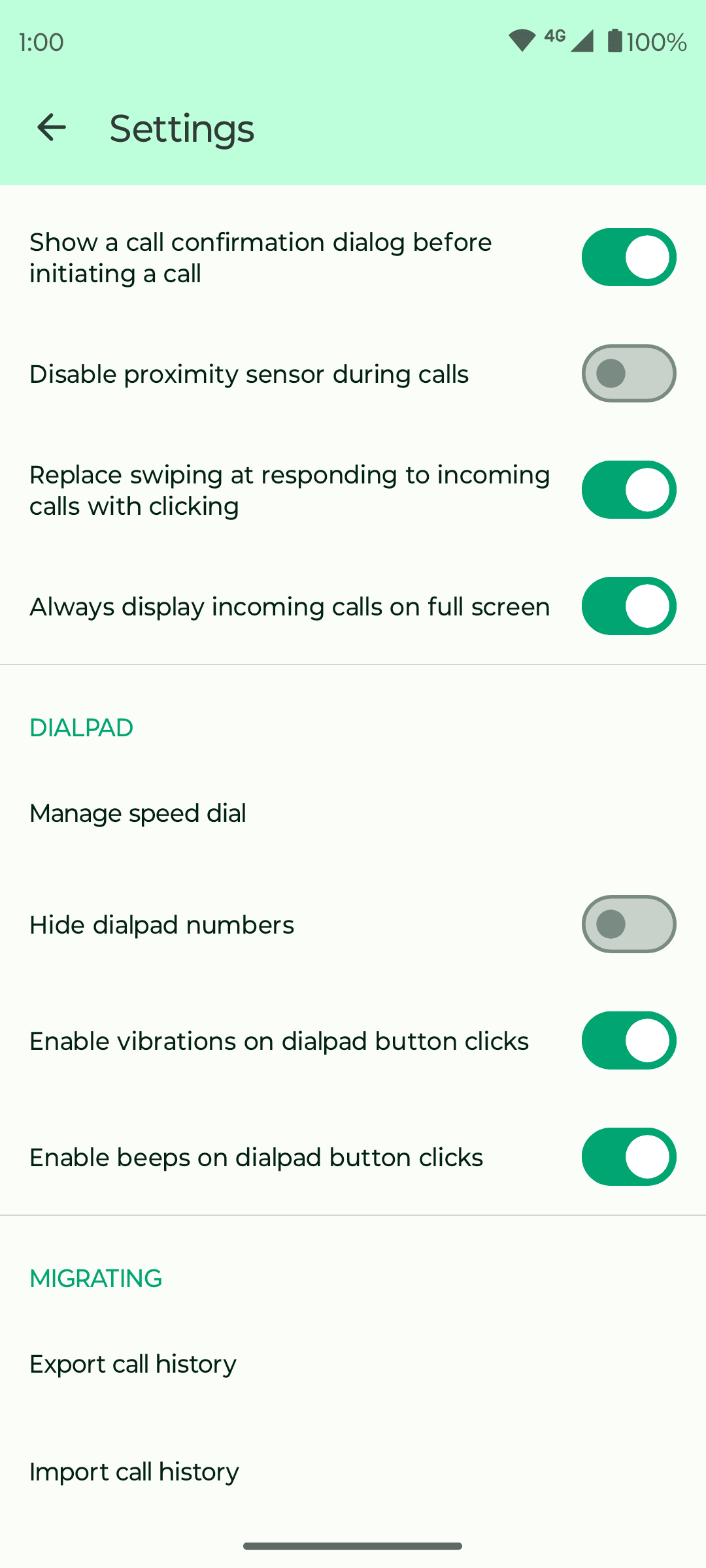 Скриншот 7 — Fossify Phone