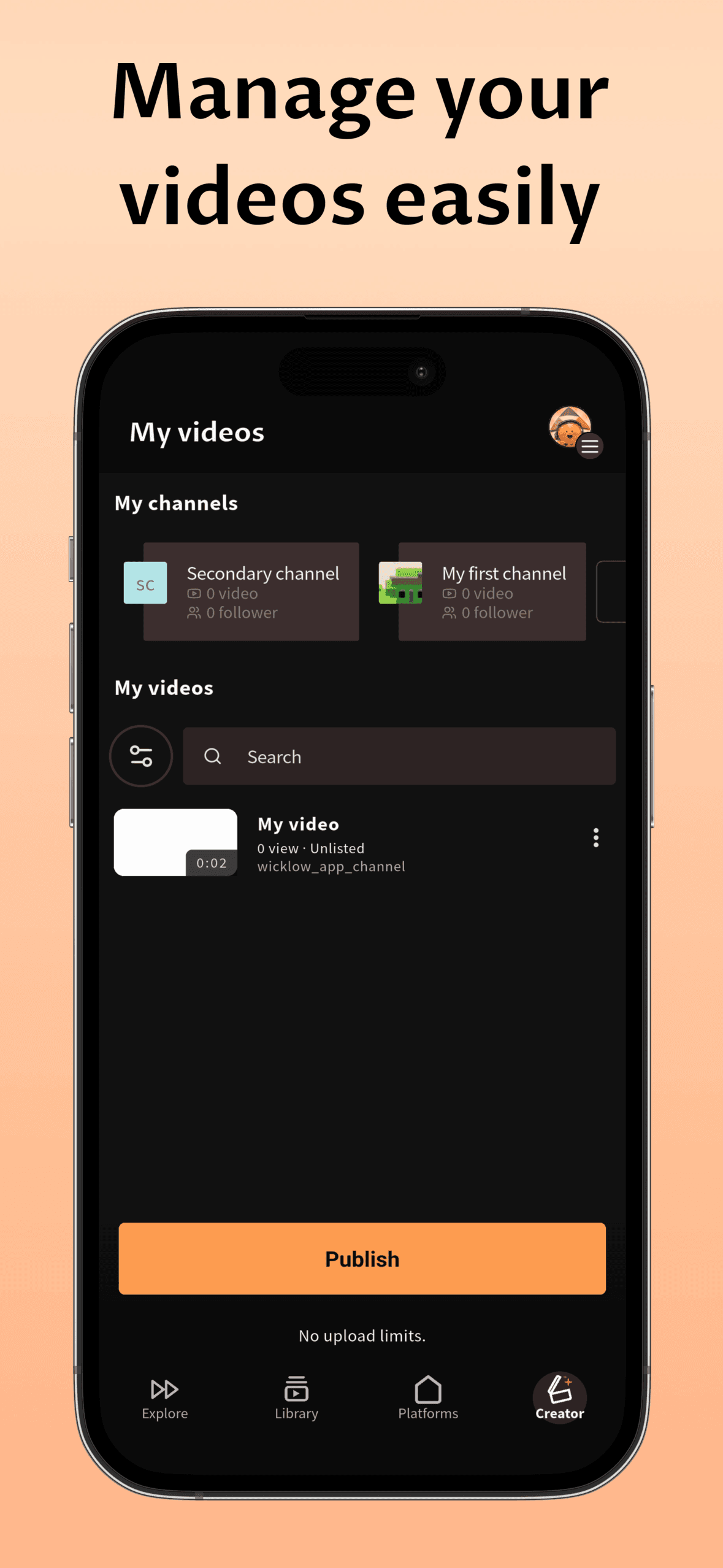 Скриншот 4 — PeerTube
