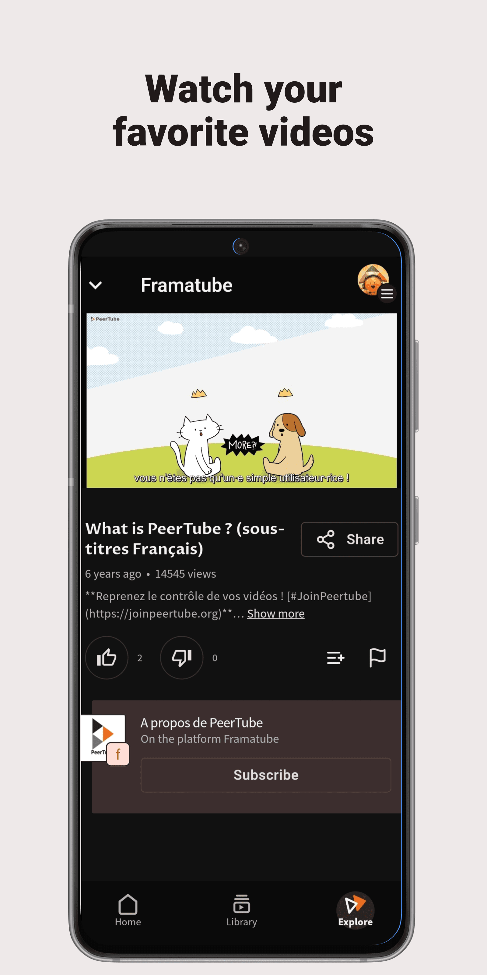 Скриншот 7 — PeerTube