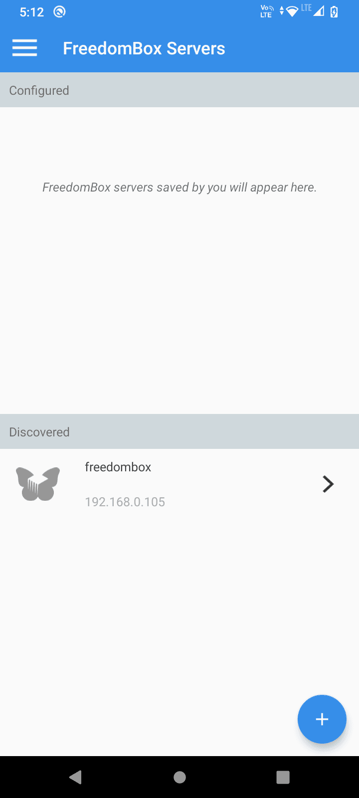 Скриншот 2 — FreedomBox