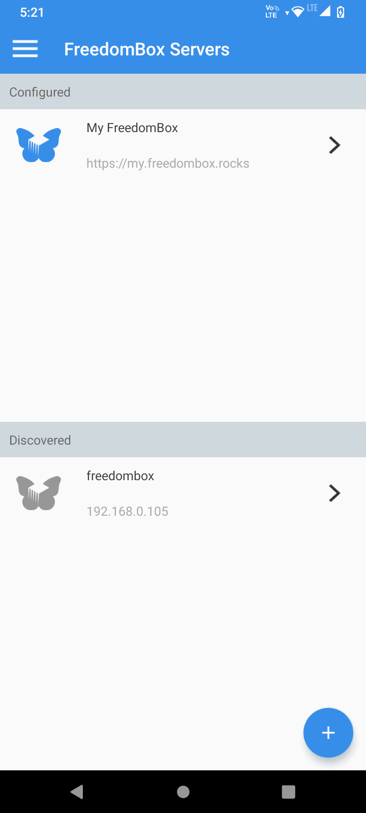 Скриншот 4 — FreedomBox