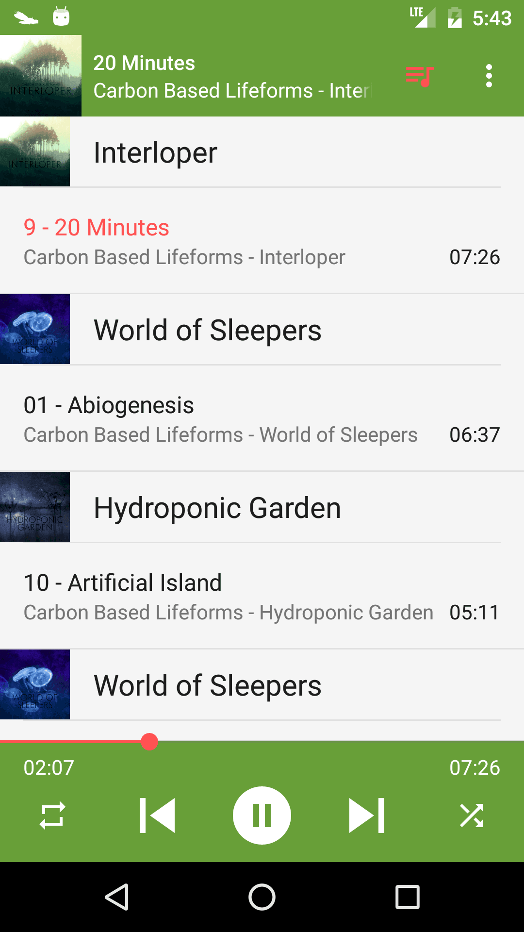 Скриншот 5 — Odyssey Music Player