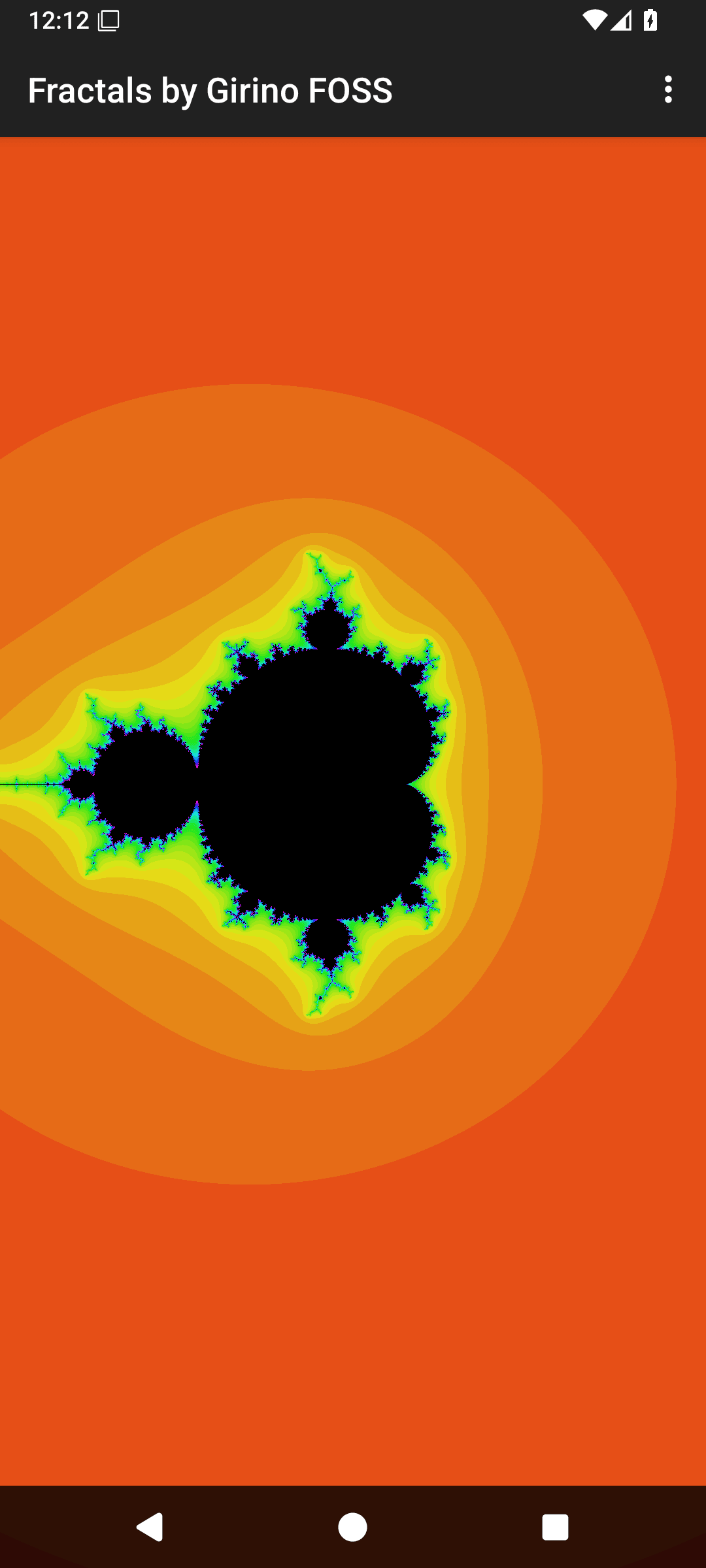 Скриншот 1 — Fractals by Girino FOSS