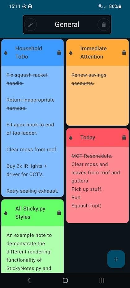 Скриншот 5 — StyncyNotes