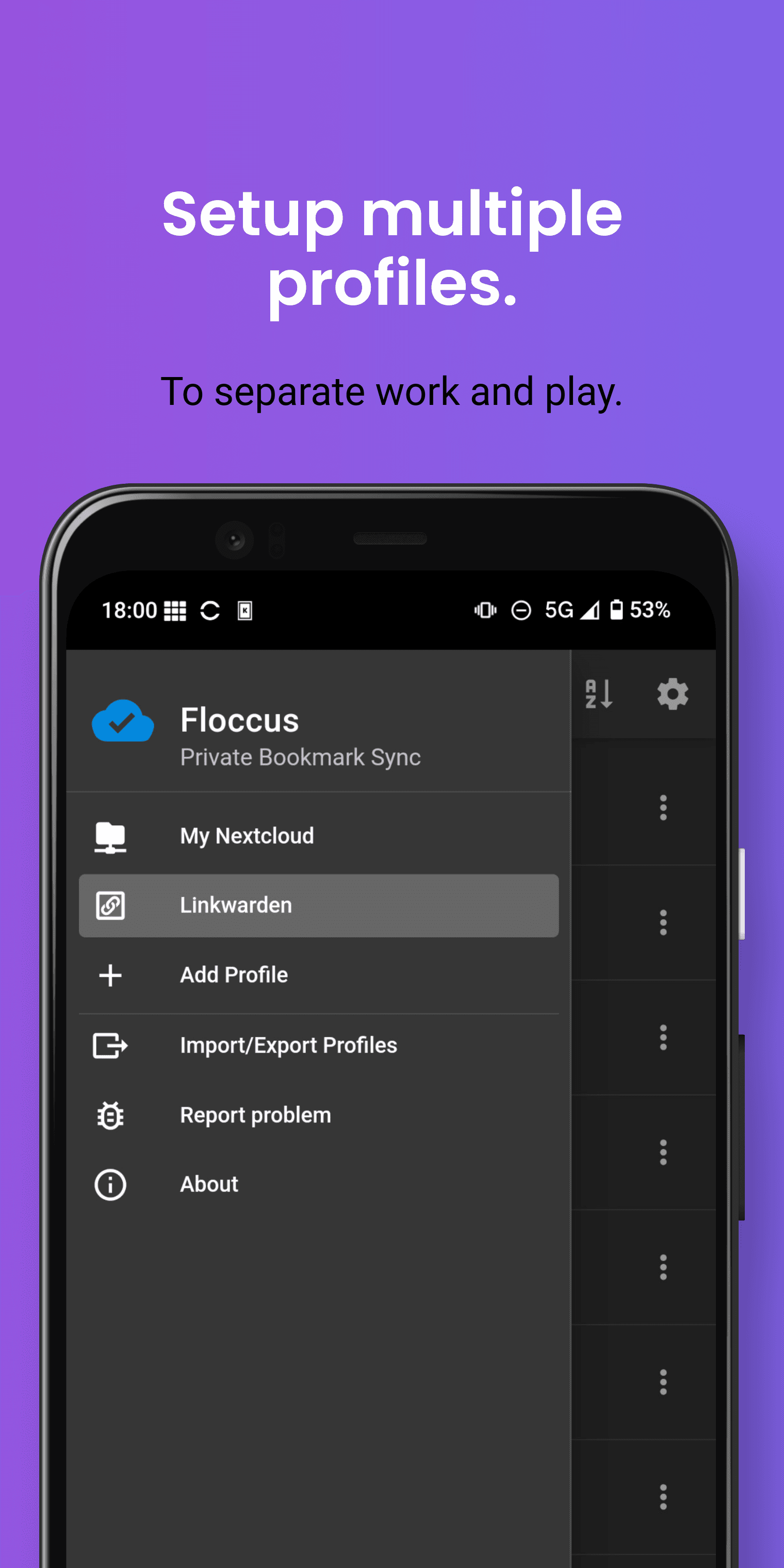 Скриншот 3 — floccus bookmark sync