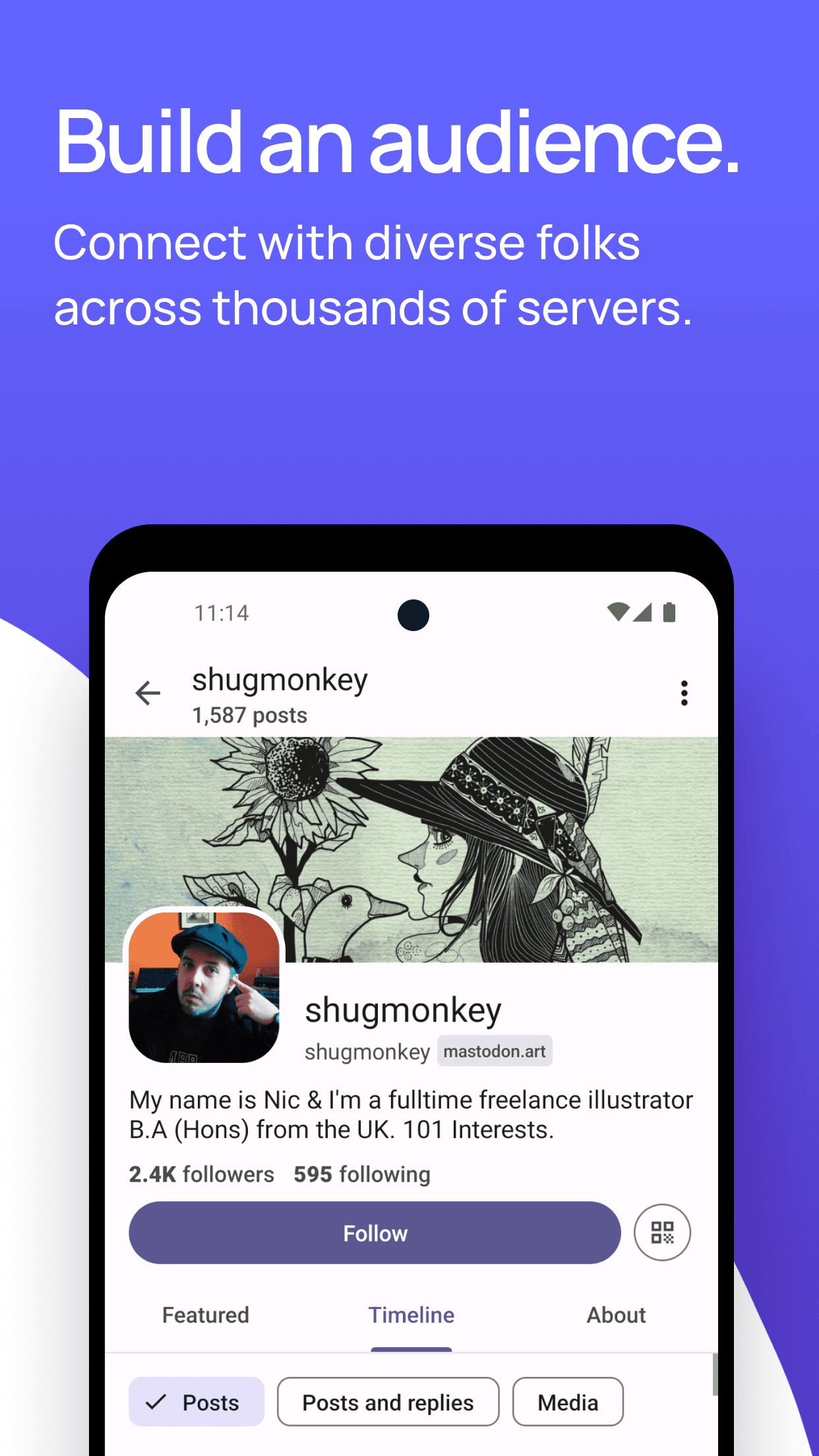 Скриншот 3 — Mastodon