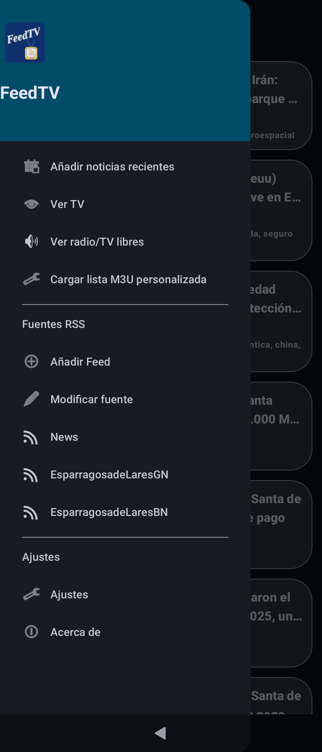 Скриншот 2 — FeedTV