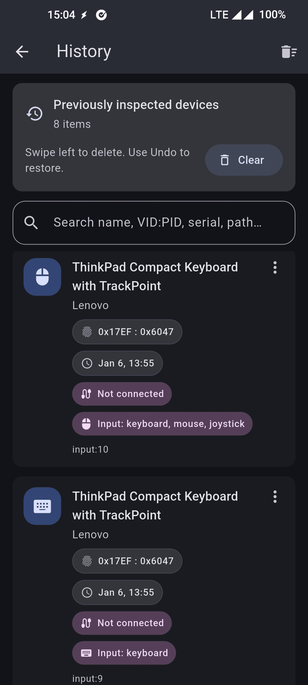 Скриншот 3 — USB Descriptor Explorer