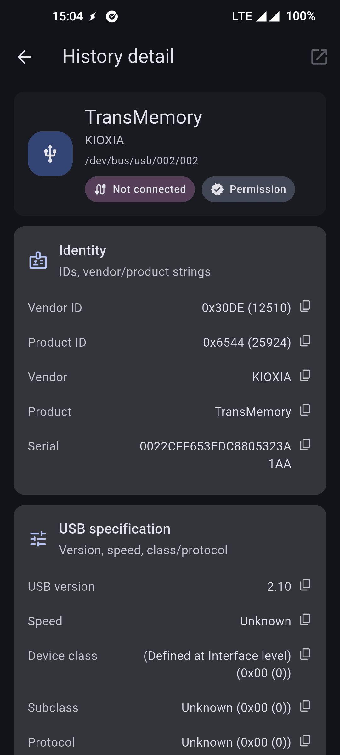 Скриншот 4 — USB Descriptor Explorer