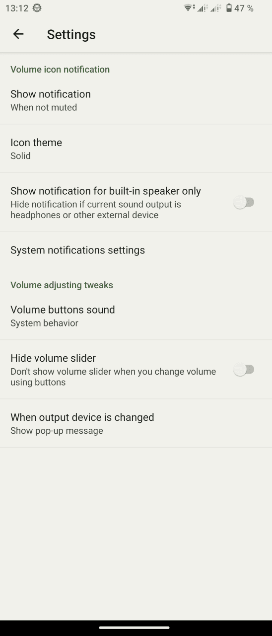 Скриншот 1 — Volume Icon