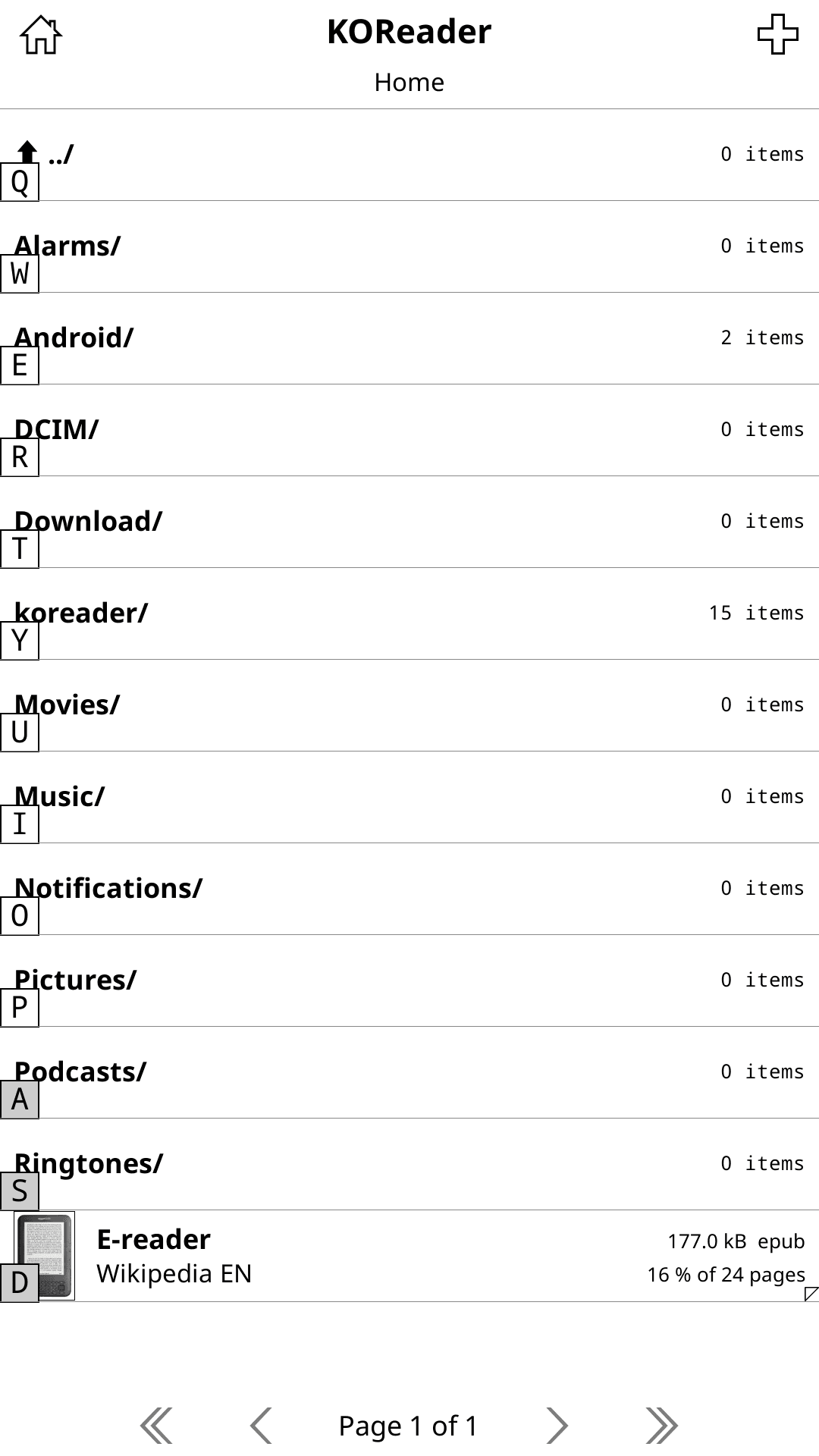 Скриншот 4 — KOReader