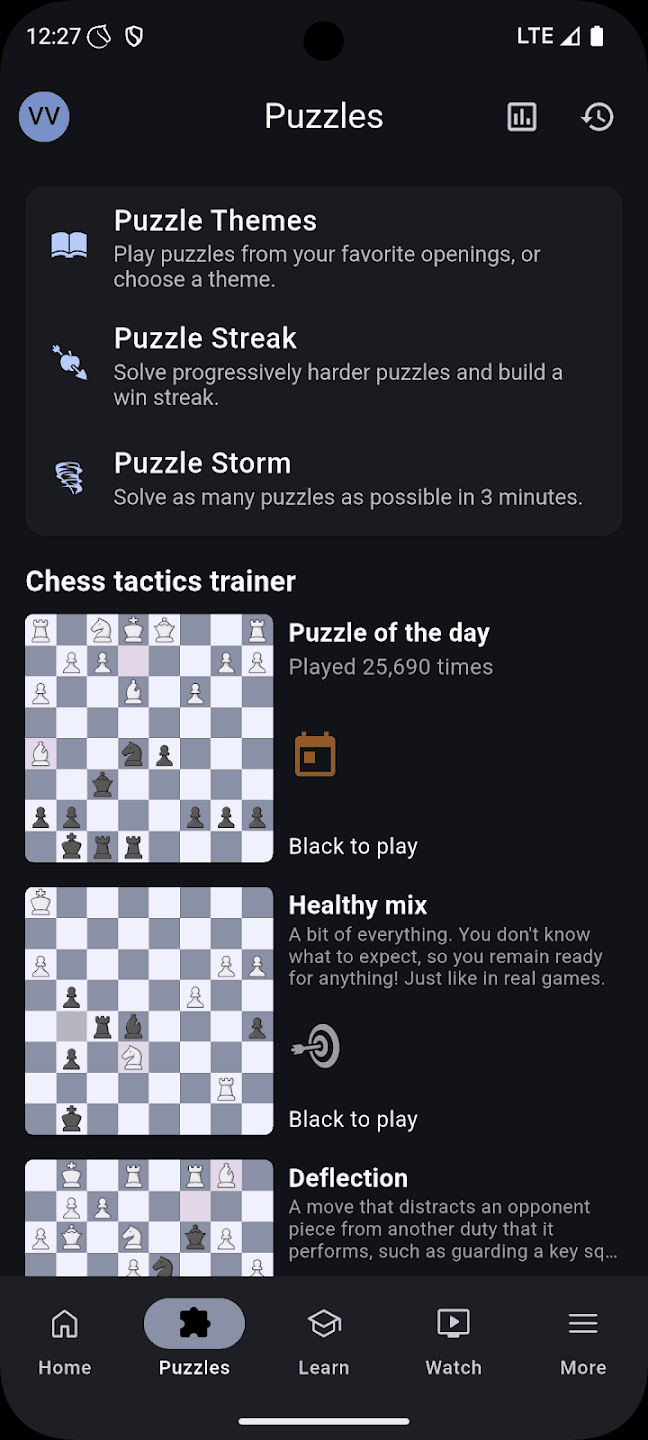 Скриншот 2 — Lichess