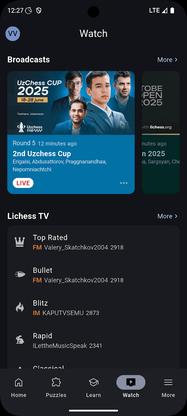 Скриншот 3 — Lichess