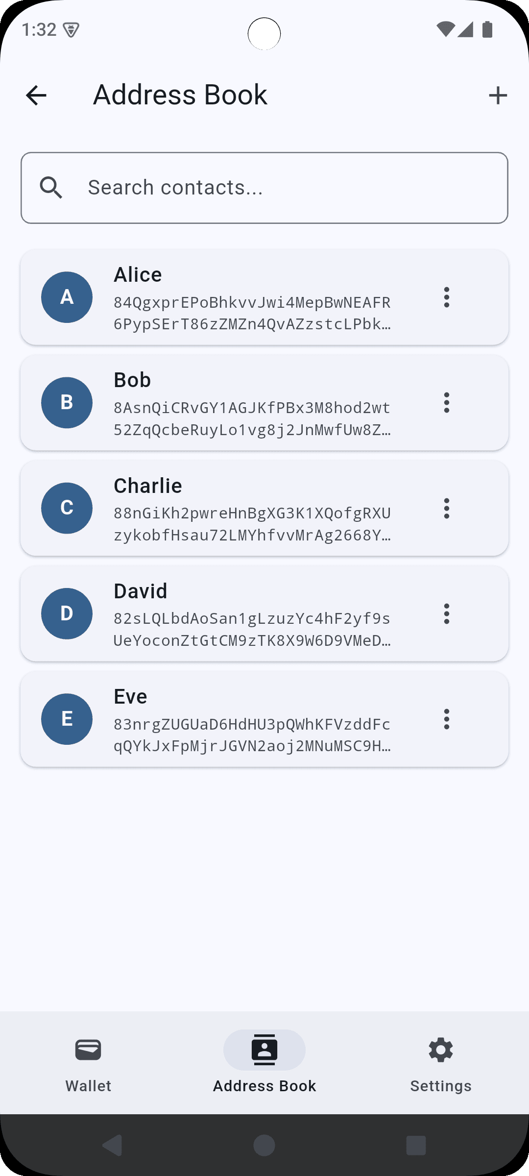 Скриншот 2 — Skylight Wallet