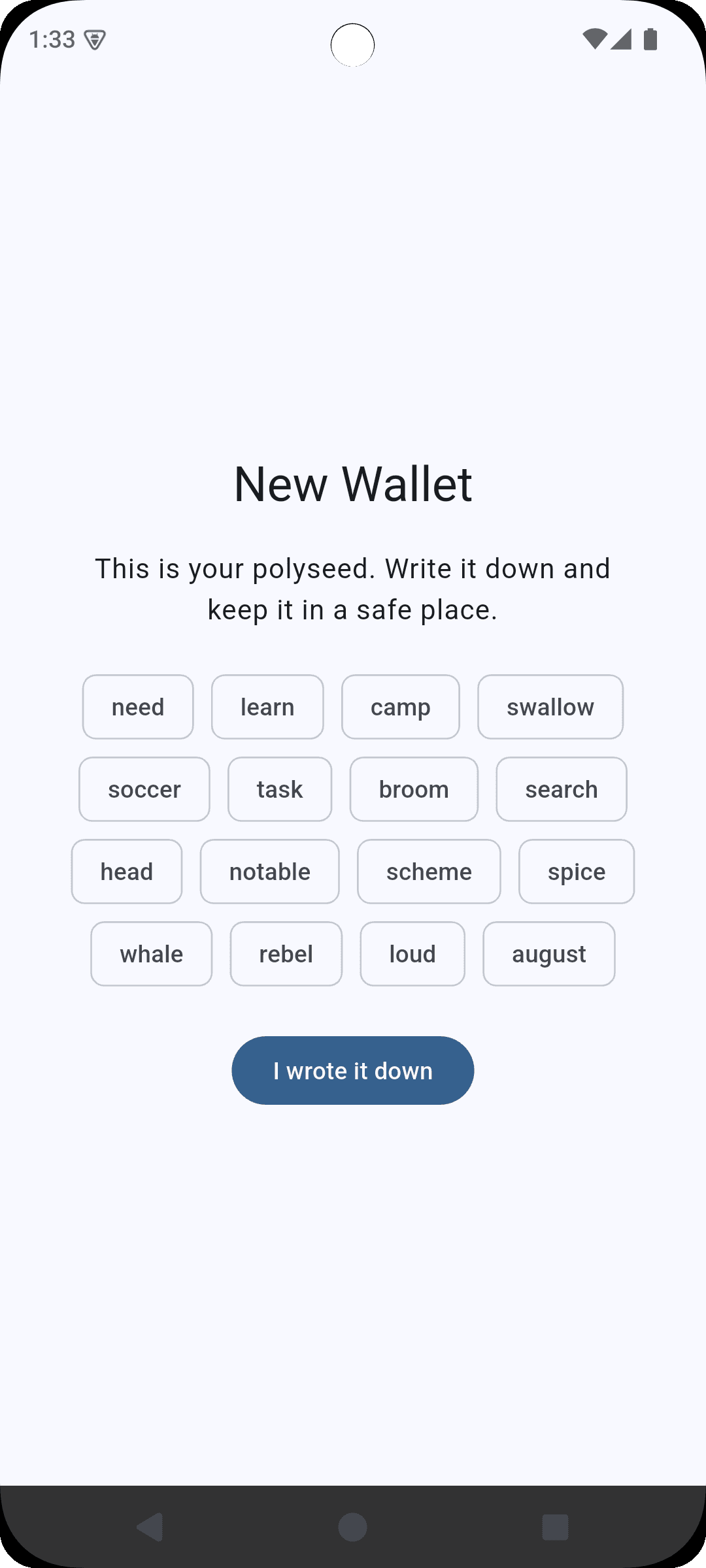 Скриншот 5 — Skylight Wallet