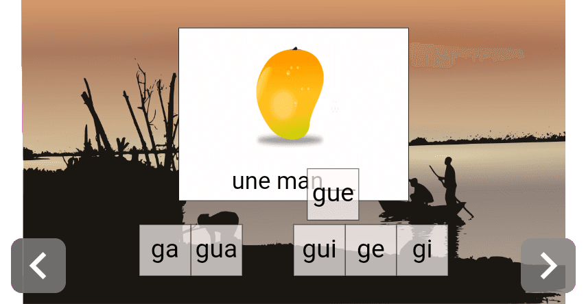 Скриншот 4 — Learn reading (in french)