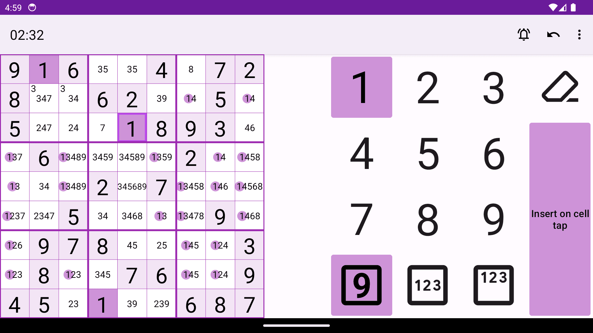 Скриншот 8 — Open Sudoku — Судоку