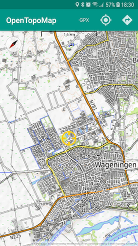 Скриншот 2 — OpenTopoMap Viewer