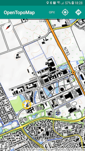 Скриншот 3 — OpenTopoMap Viewer