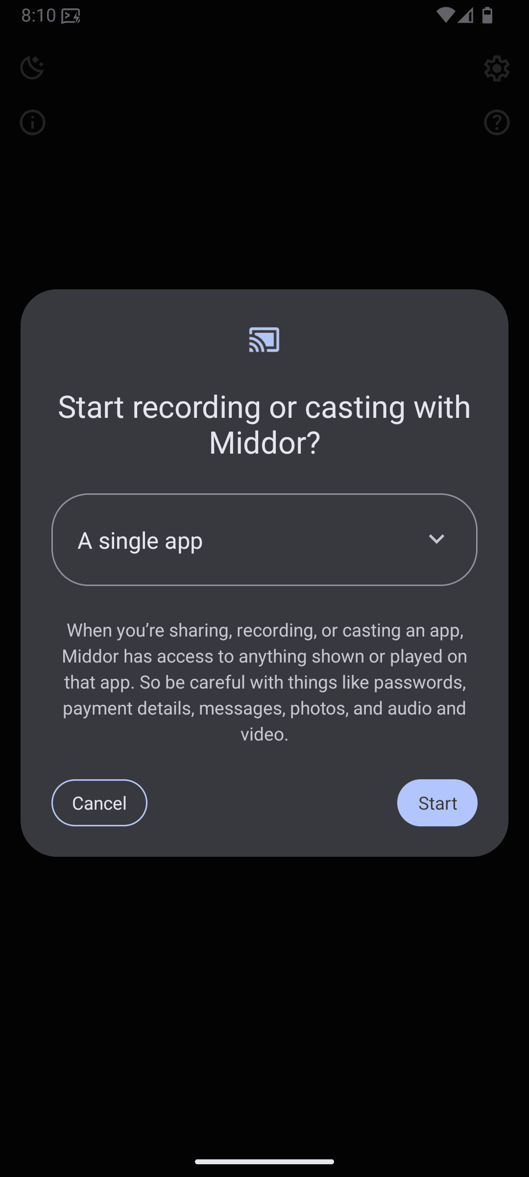 Скриншот 2 — Middor