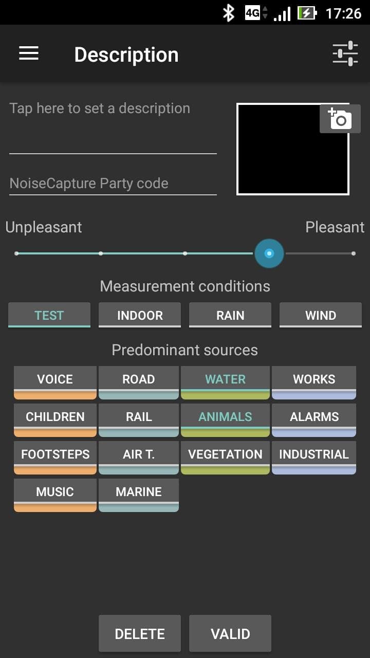 Скриншот 2 — NoiseCapture
