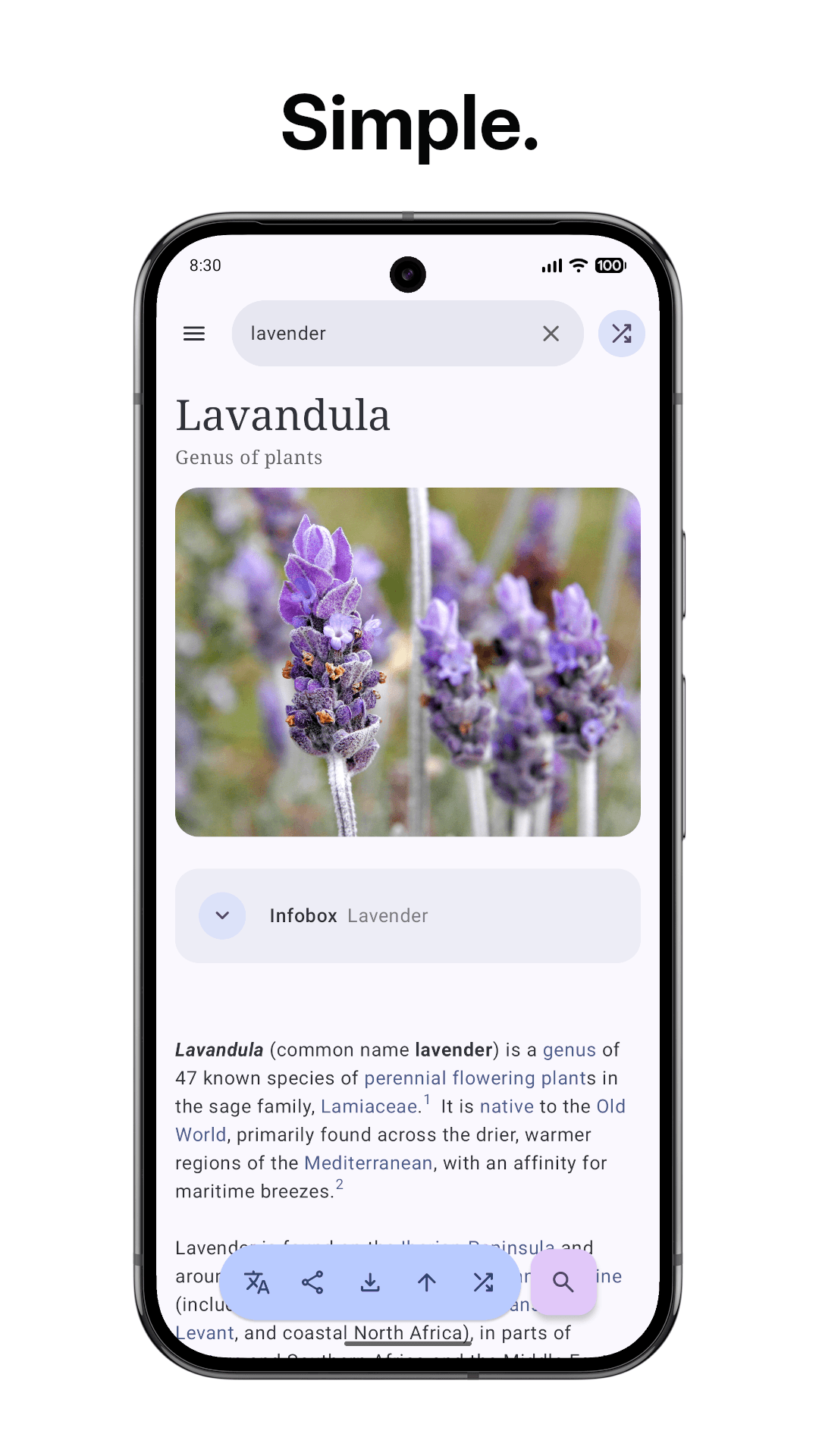 Скриншот 1 — WikiReader