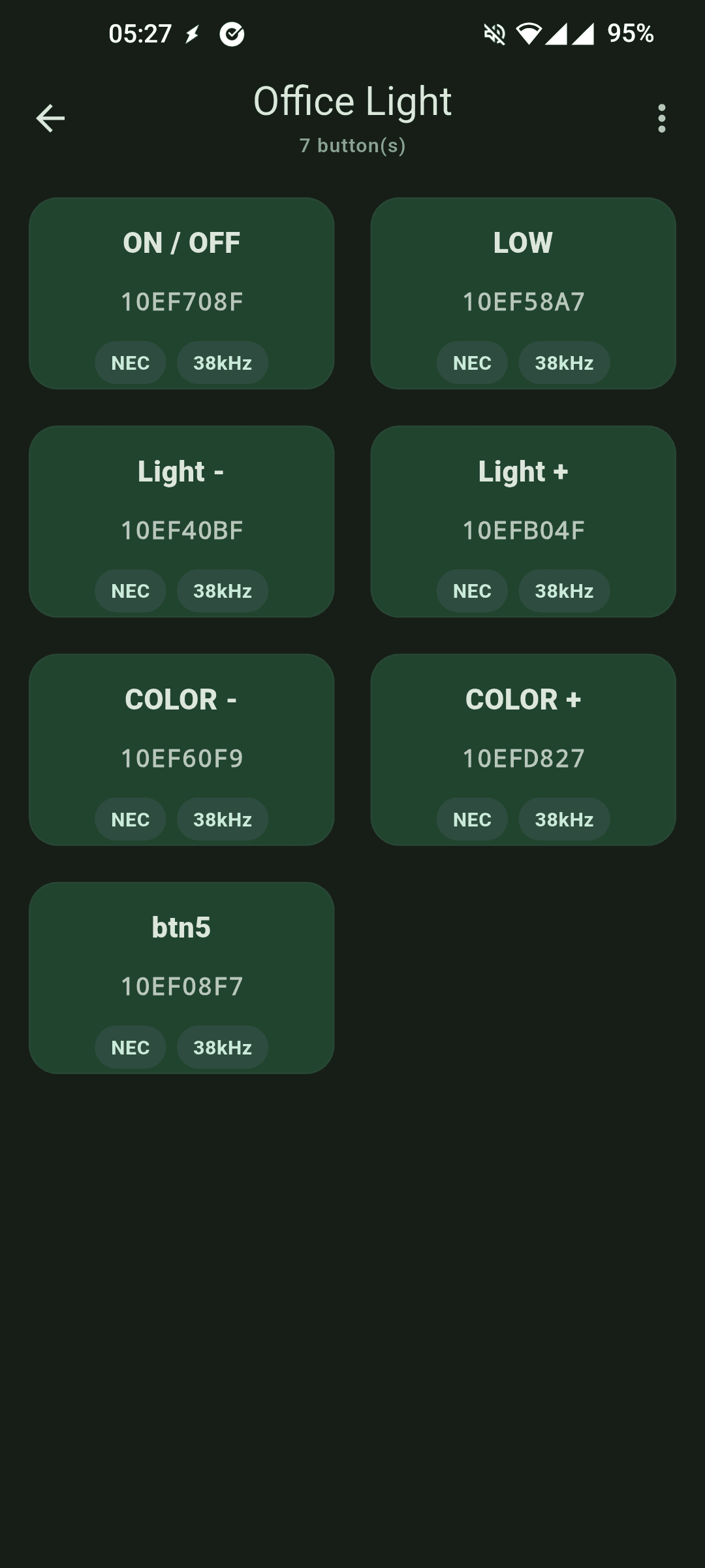 Скриншот 2 — IR Blaster Remote