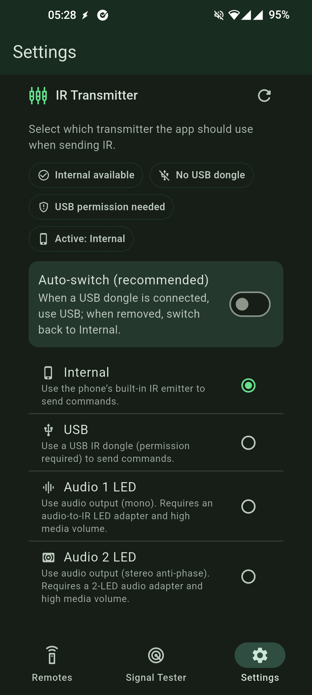 Скриншот 4 — IR Blaster Remote