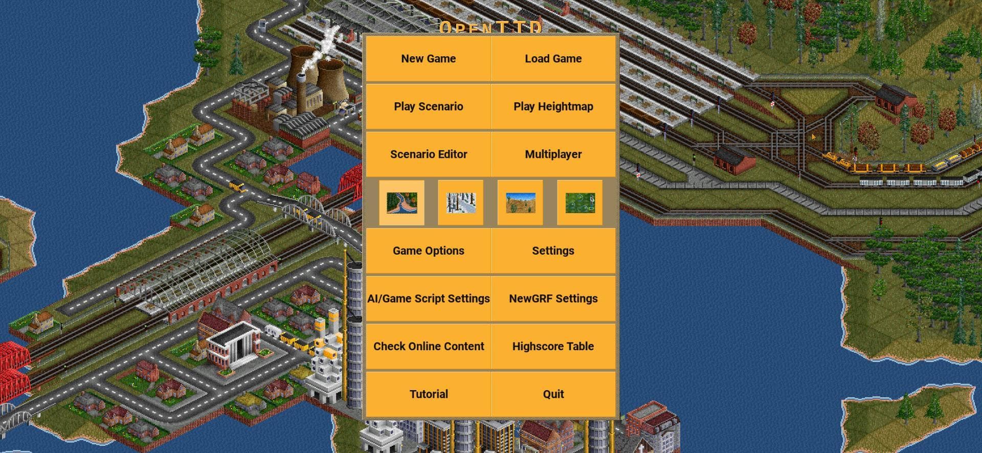 Скриншот 1 — OpenTTD