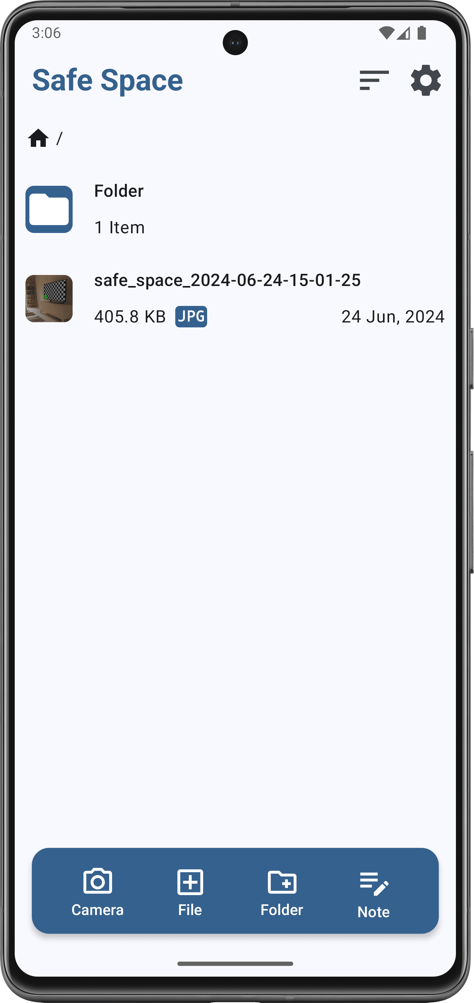 Скриншот 2 — Safe Space