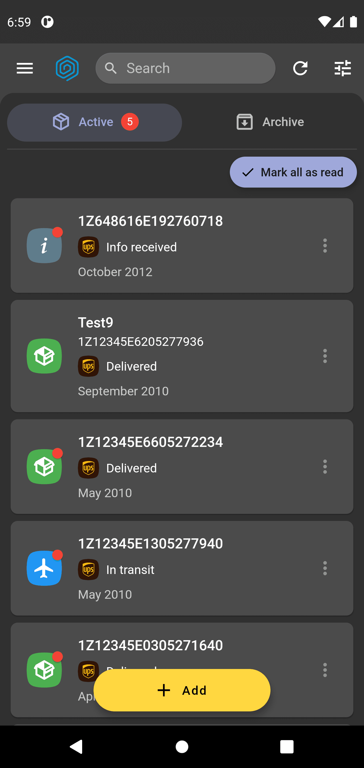 Скриншот 2 — LibreTrack