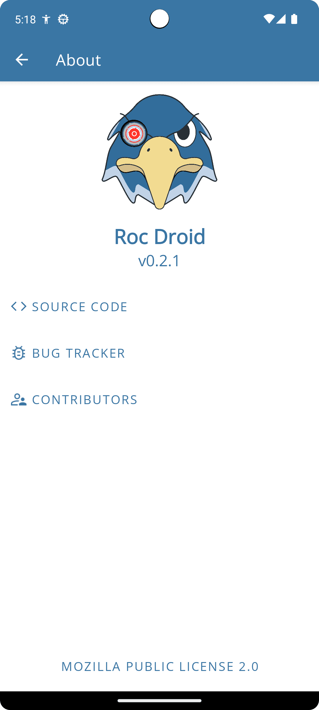 Скриншот 1 — Roc Droid